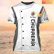 3D Shirt - Churreria Tshirt Churros 3D Custom Shirt White Uniform