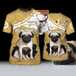 3D Shirt - Custom Pug Mom 3D T Shirt For Men Women, Dog Mom Shirts