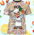 3D Shirt - Swedish Chef 3D Tshirt, Funny Master Chef Shirt