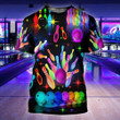 3D Shirt - Bowling Rainbow Colorful Shirt For Men Women