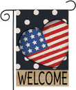Independence Garden Flag, Garden Flag, Design Independence Day Outdoor Decorations, Vertical Fourth, Patriotic Party decorations, memorial day decorations, Satisfaction Guarantee