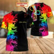 LGBT Personalized Name 3D Tshirt, Gift For Pride Month