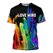 LGBT Love Wins 3D TShirt