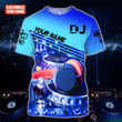 Customized 3D All Over Print DJ Shirt, Unisex Premium Tshirt For DJ Boyfriend, DJ Gift