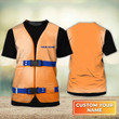 Customized Pool Lifeguard Tshirt Beach Lifeguard Ocean Lifeguard Unifom Orange Shirts