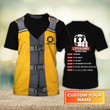 Customized Lifeguard Hourly Rate Shirt Lifeguard Pool Lifeguard Unifom Yellow Life Shirt