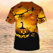 3D Full Print Halloween Tshirt Men Women Halloween Autumn Shirts