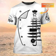 Chef T Shirts 3D Custom Name White Shirt For Master Chef Men Women