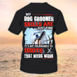 Dog Groomer Custom Shirts Grooming Uniform Salon Pet Personalized Name 3D Tshirt