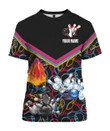 Personalized 3D Black Bowling Shirt Men Women, Custom Colorful Bowling Tshirt, Bowling Team Uniform, Bowling Gifts