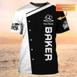 3D All Over Print Baker T Shirt Custom Bakery Uniform Black & White, Gift For Barker