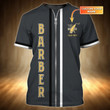 Customized Barber T Shirt 3D Full Print, Barber Shirts, Barber Gifts