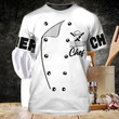 White Chef Coat 3D Tshirt For Men And Women, Gift For New Chef, Best Gift For Master Chef