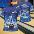 Personalized 3D All Over Printed Bowling Tshirt, Present To Bowling Lovers, Bowling Shirts