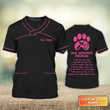 Personalized Cute Groomer Shirts Men Women Dog Groomer Promise Pet Groomer Uniform Black Version Salon Pet