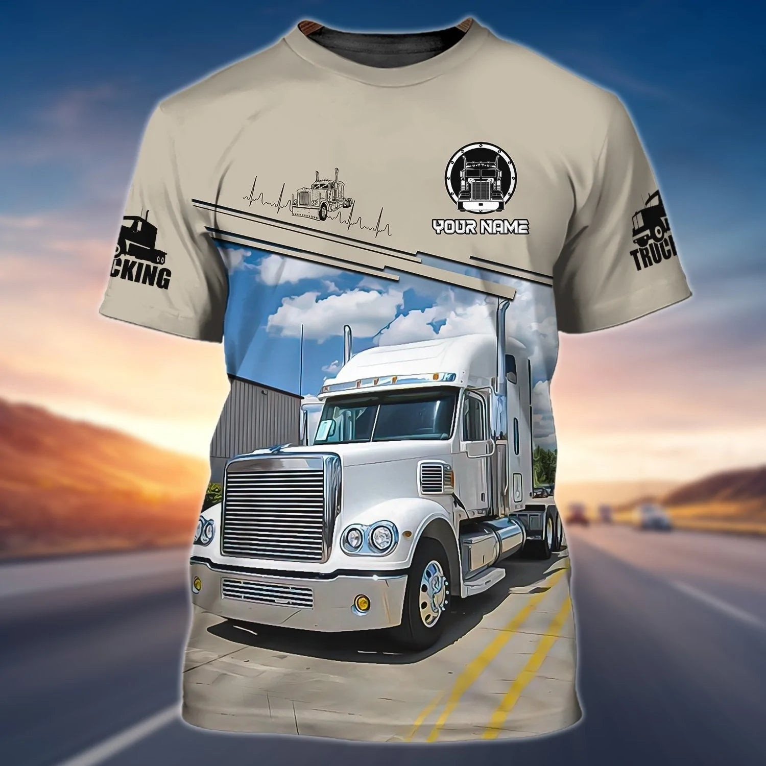 Personalized Trucker Shirt Men Women I Don't Stop When I'm Tired Trucker Gifts