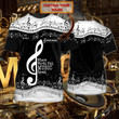 Personalized Beautifull 3D Piano T Shirt For Men And Women, Where Words Fall Music Speak, Music Lover Shirts