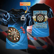 Personalized Dart And Beer 3D All Over Print T Shirt, Summer Dart Beer Shirt, Dart Shirt, Gift To Dart Player