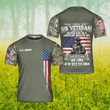 Veteran Shirt 3D All Over Printed T Shirt For American Veteran I Am A Us Veteran Shirts
