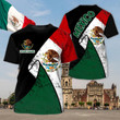 Personalized 3D all over print mexico shirt, Mexico t shirt, Mexico Shirts