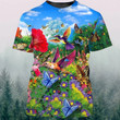 Hummingbird T Shirt 3D all Over Printed For Men Women, Unisex Bird T Shirt, Gift For Hummingbird Lovers