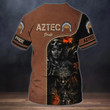 Aztec Pride shirt, Custom 3D Mexico Shirts, Aztec Shirts, Aztec Gifts