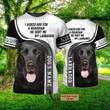 Customized T Shirt Labrador I Asked God For A Guardian He Sent Me My Labrador T Shirt