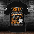 Custom Name Funny Shirt For A Chef, Cooking Equipment T Shirt, Master Chef Gift, Chef Shirt