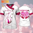 Personalized 3D Tshirt Esthetician Tad Unisex Shirt Men Women Esthetician Gifts