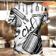 Custom 3D Nice Chef Shirts, Master Chef T Shirt 3D, Gift For Master Chef, Chef Shirt