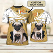 3D Shirt - Custom 3D Pug Mom Shirts For Men Women, Pug Mom T Shirt
