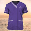 Massage Therapist Shirt, Personalized 3D Tshirt Massage Uniform Tad