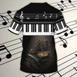 Custom With Name 3D Full Print Unisex Piano Shirt, Piano Men Shirts, Women'S Pianist T Shirt