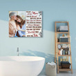 To My Loving Mom Canvas Wall Art, Mother's Day Gift From Daughters Sons Kids, Home Wall Decoration