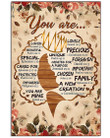 Black Queen You Are Special Canvas Art and Poster LN