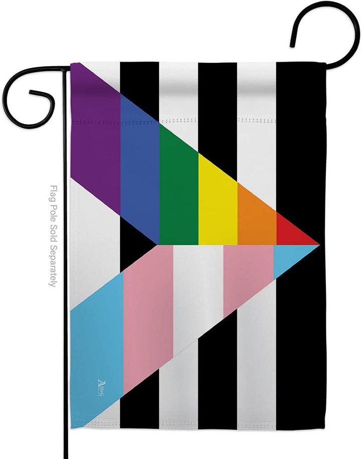 LGBT Garden Flag, Pride Flag,  Gay Trans Straight Ally Garden Flag Support Pride Rainbow Love LGBT Bisexual Pansexual Transgender House Decoration