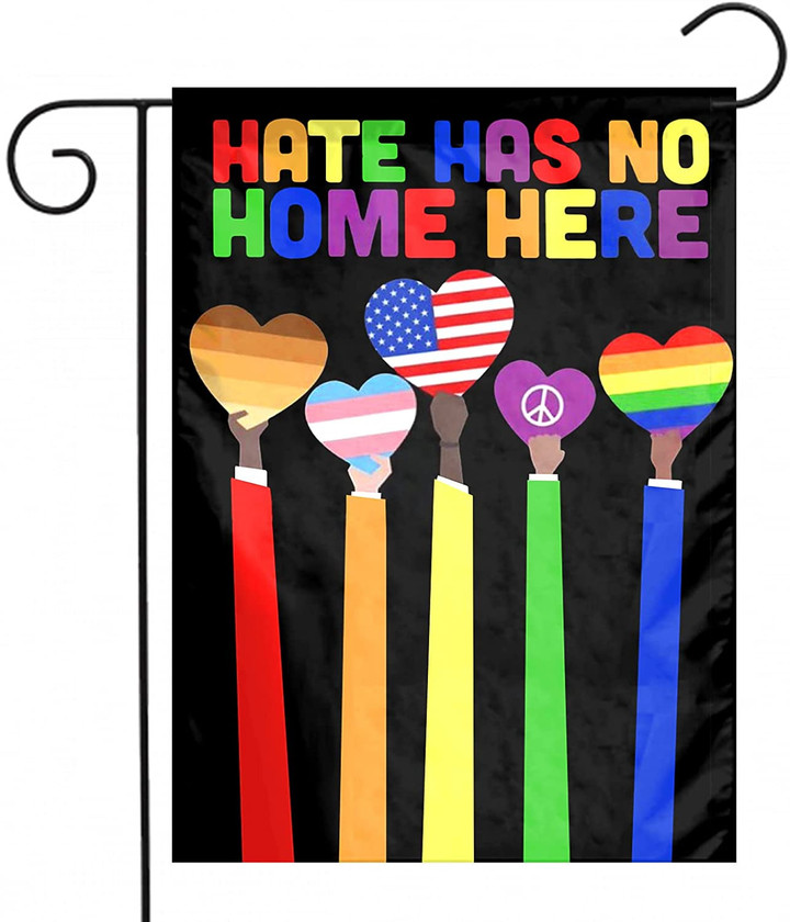 LGBT Garden Flag, Pride Flag, Pride Garden Flag Rainbow LGBT Gay Pride Flag Double Sided Flags for LGBTQ Outdoor Decoration,  Garden Flag Small Yard Fag