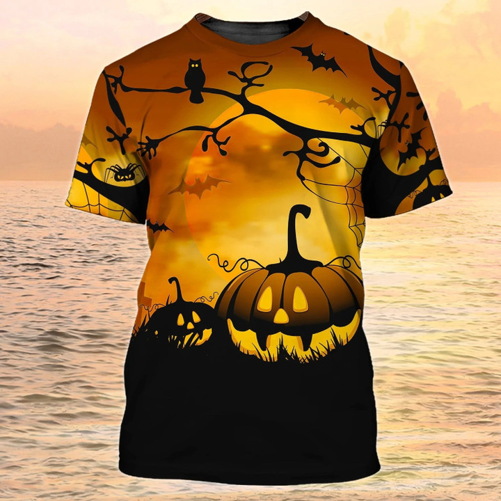 3D Full Print Halloween Tshirt Men Women Halloween Autumn Shirts
