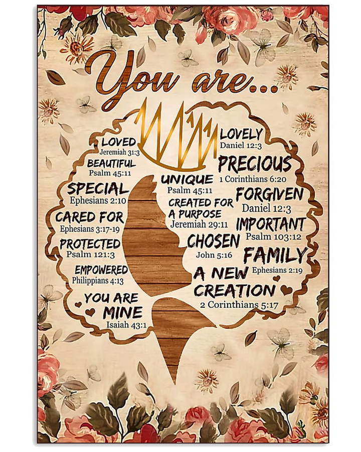 Black Queen You Are Special Canvas Art and Poster LN