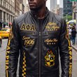 LEATHER JACKET TULT NTH APA 2409263