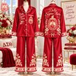 Women’s Premium Signature Satin Pajama Set HANNN TND DST 0610268