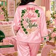 Women’s Premium Signature Satin Pajama Set HANNN TND AKA 0610269