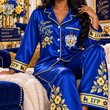 Women’s Premium Signature Satin Pajama Set HANNN TND SGR 08102620