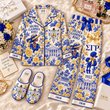 WOMEN’S PREMIUM SIGNATURE SATIN PAJAMA SET ALK YPT SGR 1210261
