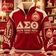 PREMIUM COZY SHERPA COLLAR PULLOVER HANNN TND DST 1410264