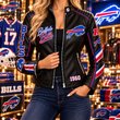 Women's Leather Biker Jacket HANNN TND BUBI 1910266