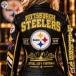 Women's Leather Biker Jacket HANNN TND PIST 1910268