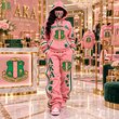 Premium Masked Hoodie Tracksuit Set HANNN TND AKA 19102613
