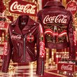 Women's Leather Moto Jacket TULT NTH COCA 2110263