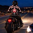 Women's Leather Moto Jacket ALK YPT DST 2010261